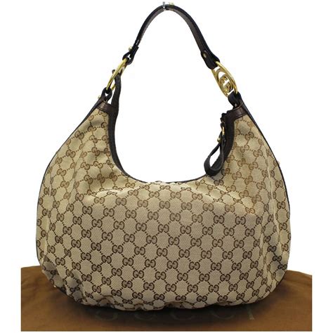 Gucci GG Canvas Hobo Bag on SALE 